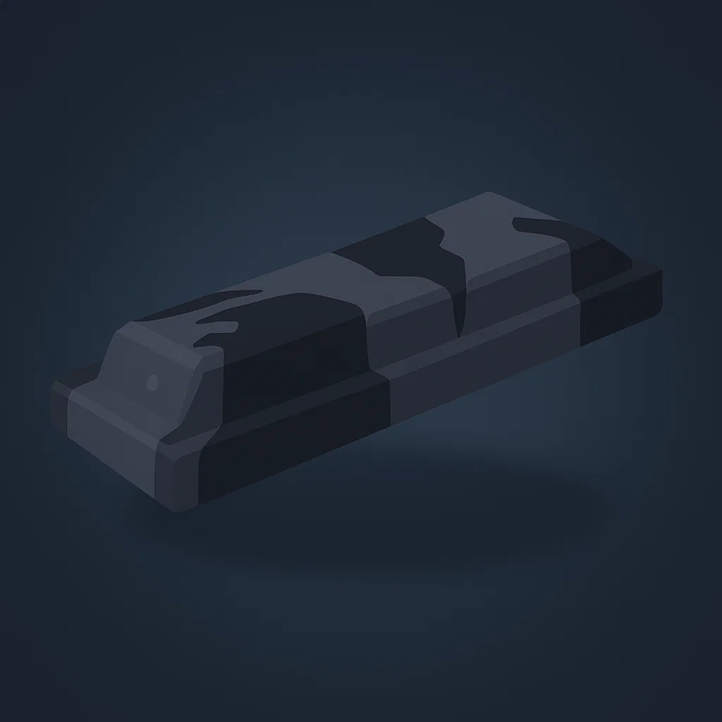 Obsidiron Ingot