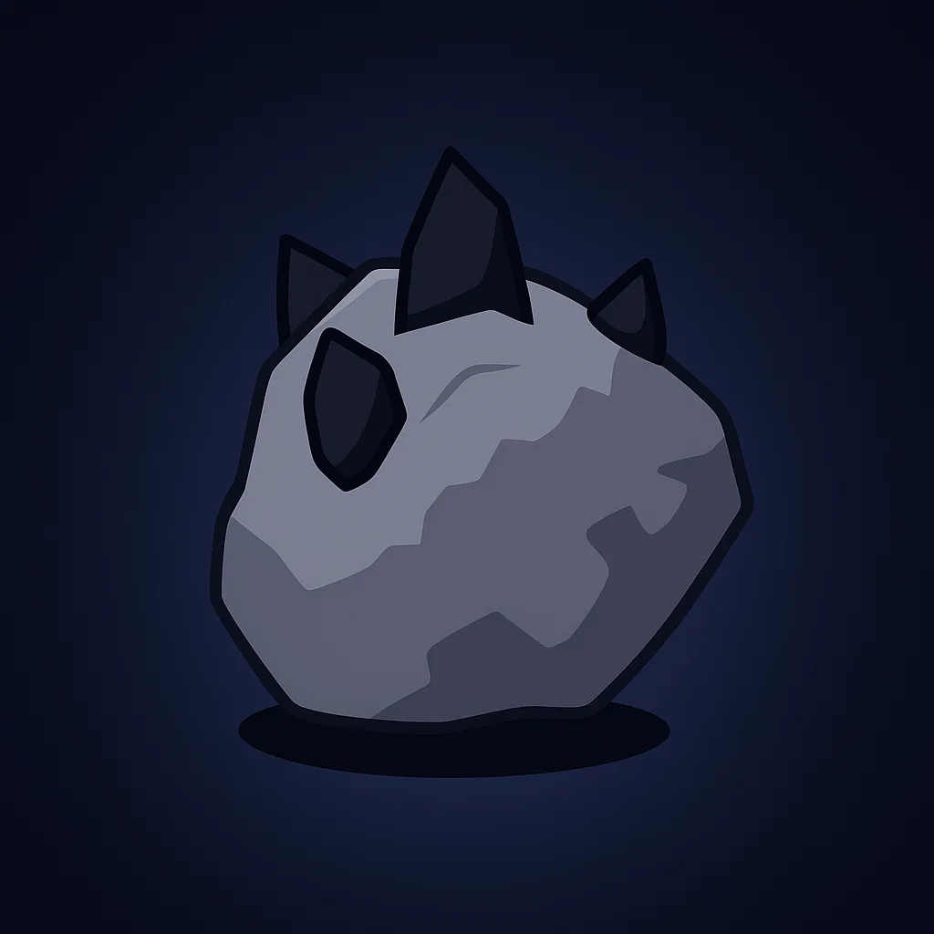 Raw Obsidiron Ore