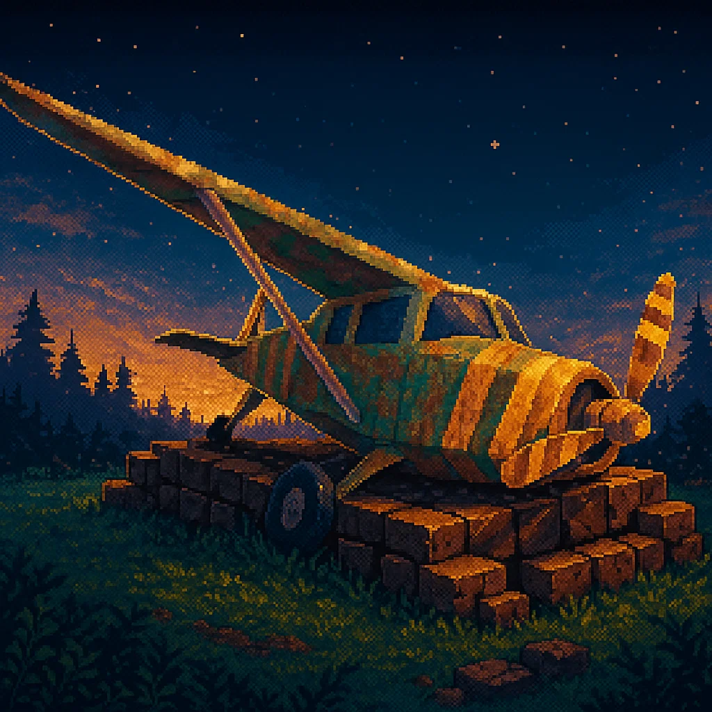 Crashed Plane