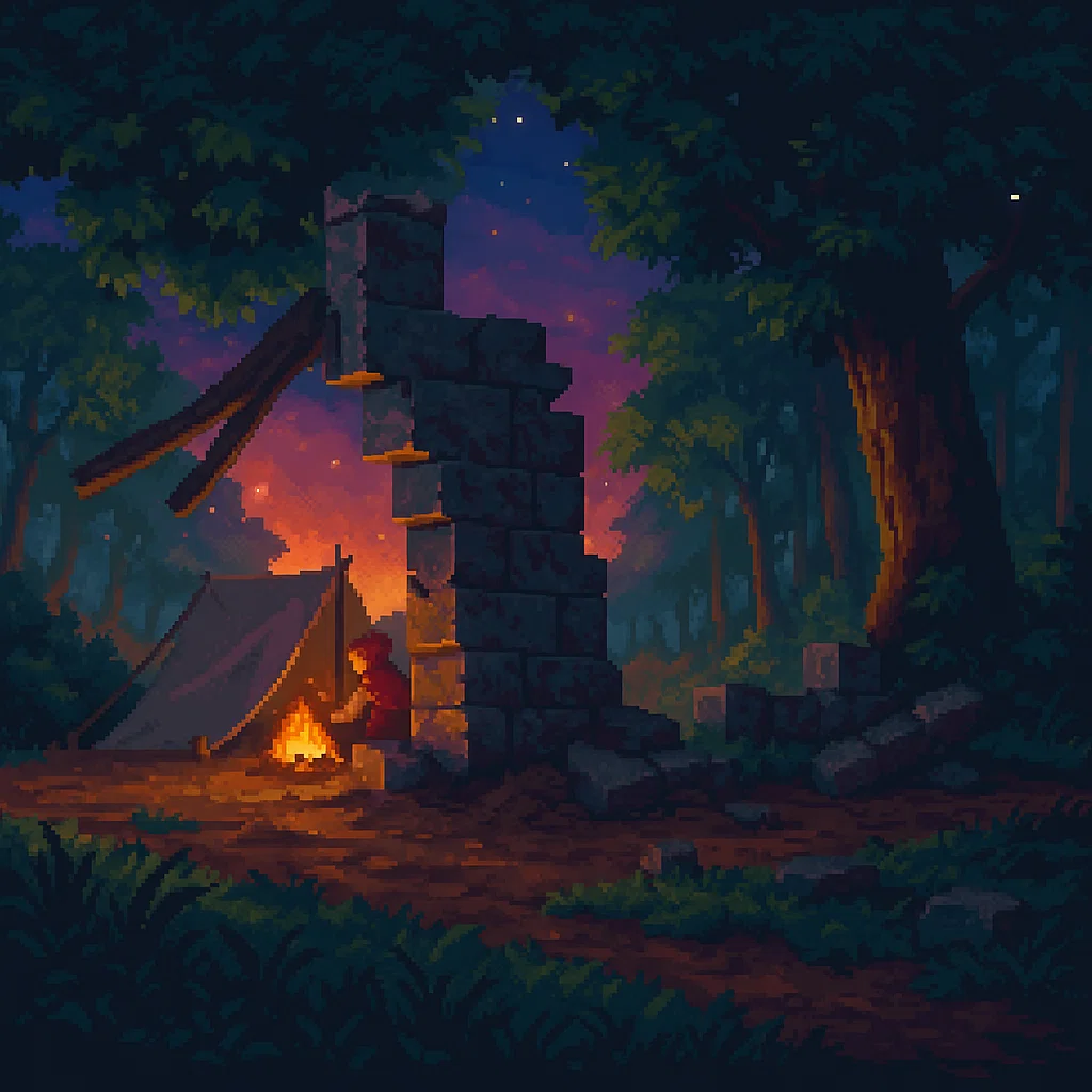 Destroyed Camp