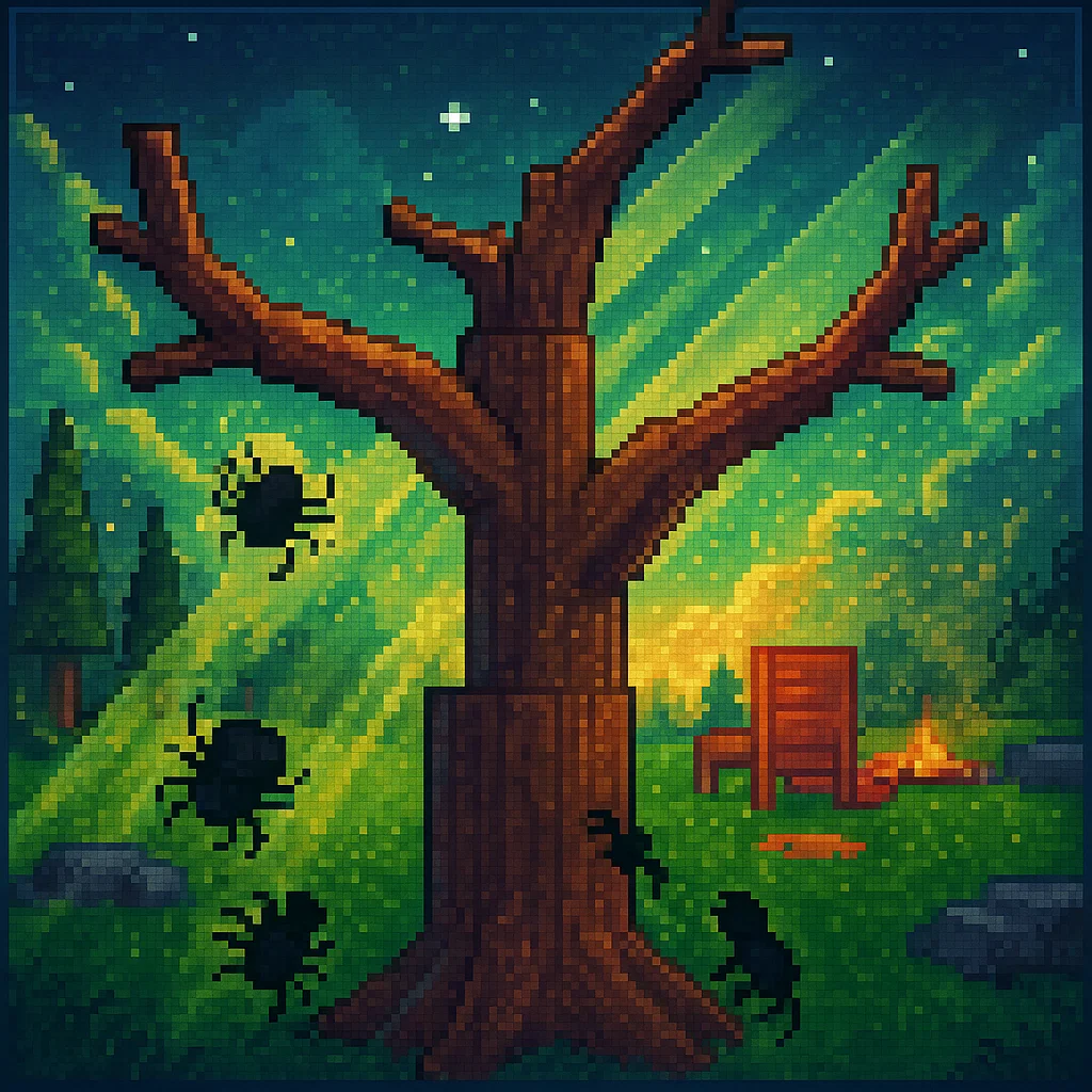 Spider Infested Tree