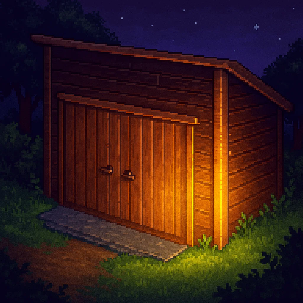 Wooden Shed