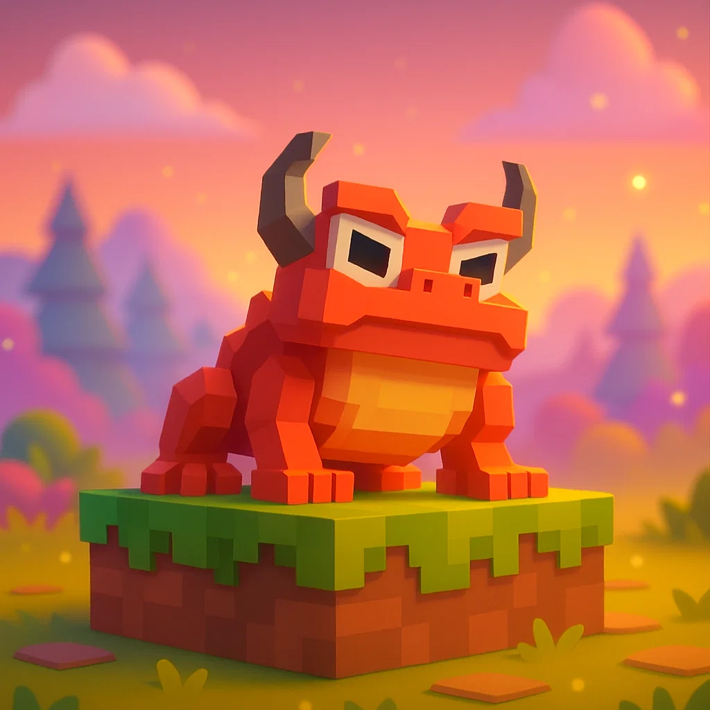King/Orange Frog