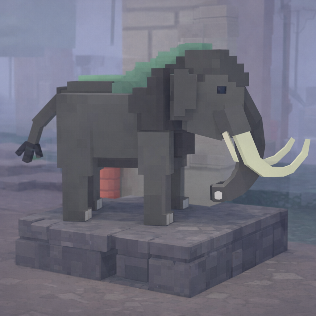 99 Nights entity 36: mossy mammoth